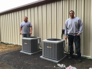 Luxaire Air Conditioning Units Installed by Osburn Mechanical, Elmira NY